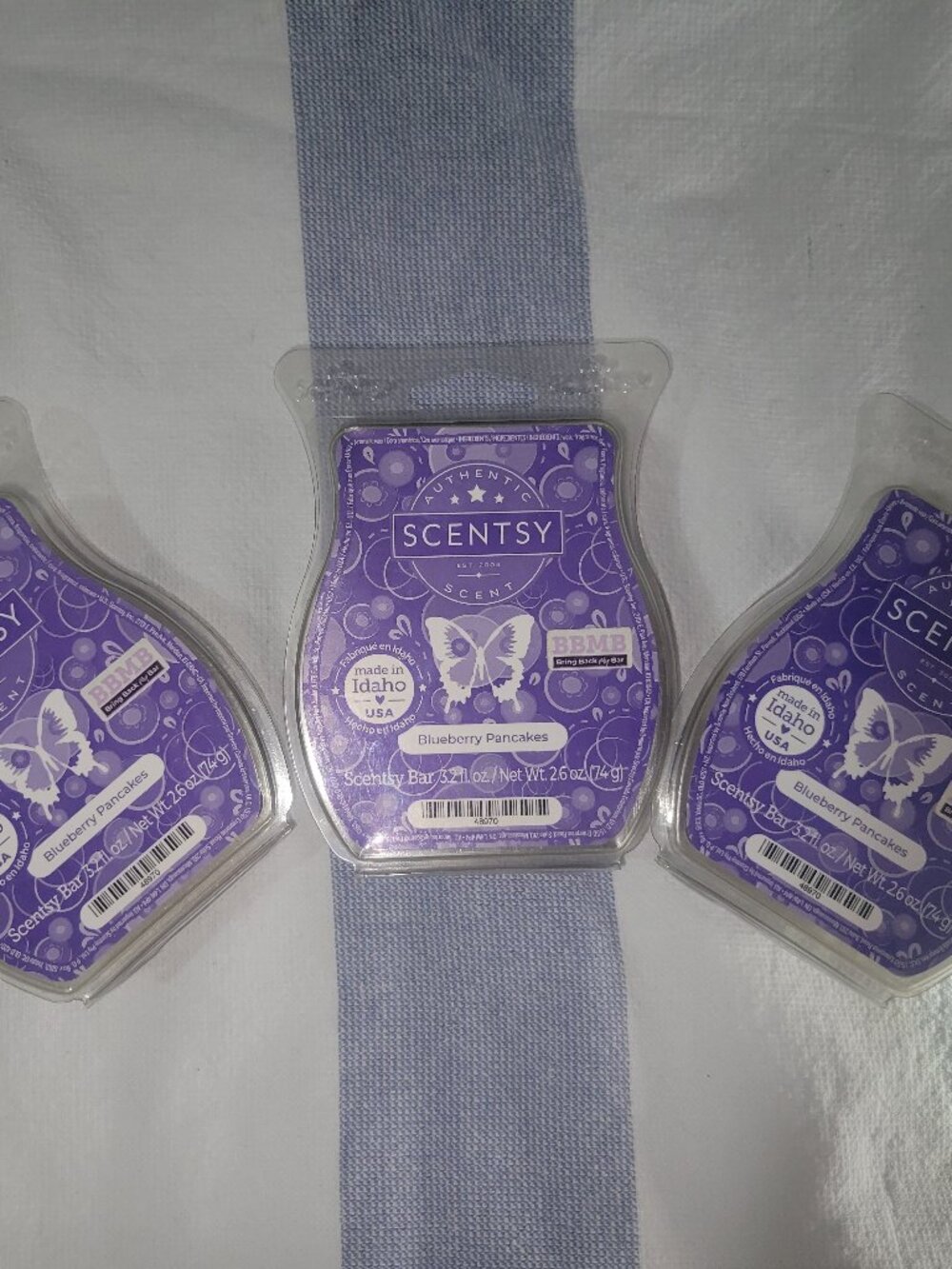 Blueberry Pancakes 3 pack Wax